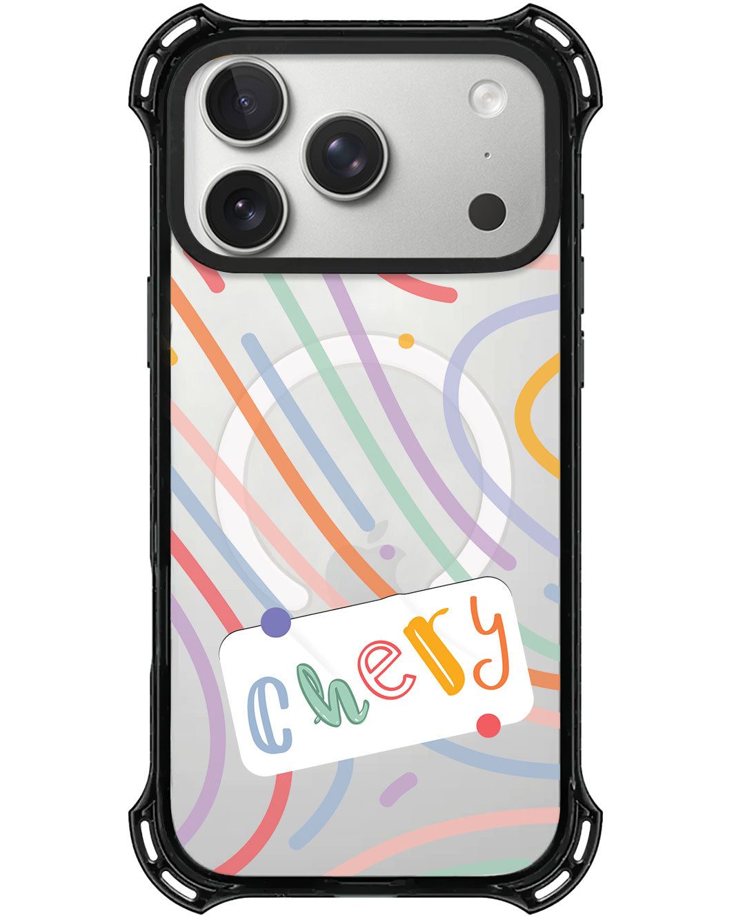 iPhone Rearguard UltimateX - Doodle Monogram 2.0