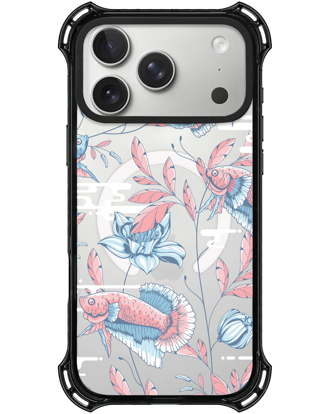 iPhone Rearguard UltimateX - Fish & Floral 3.0