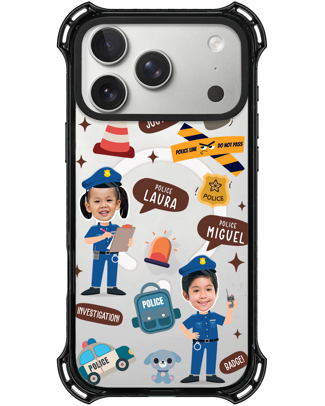 iPhone Rearguard UltimateX - Face Dream Police