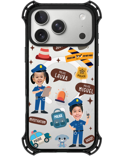 iPhone Rearguard UltimateX - Face Dream Police