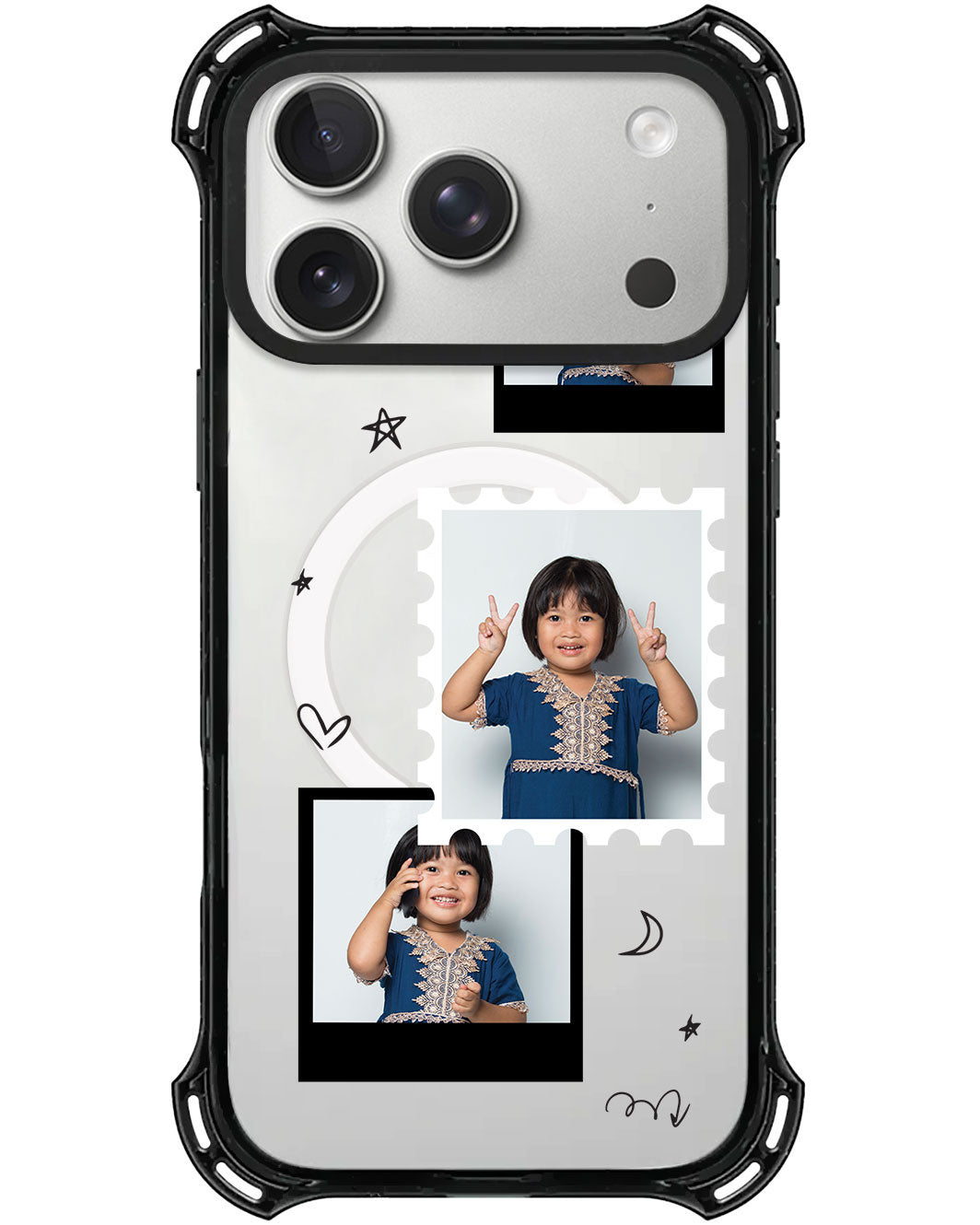 iPhone Rearguard UltimateX - Face Grid Black Polaroid