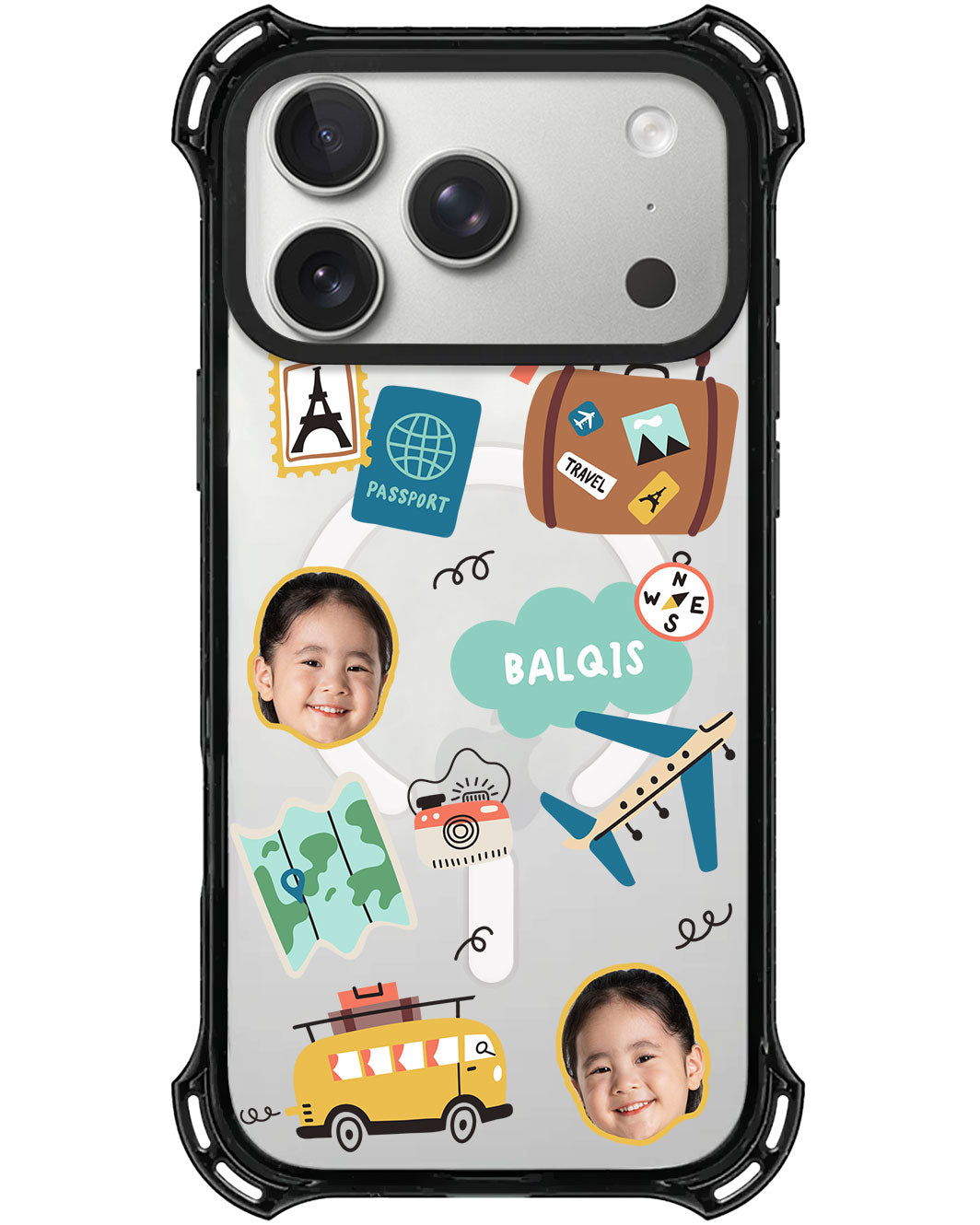 iPhone Rearguard UltimateX - Face Grid Travel