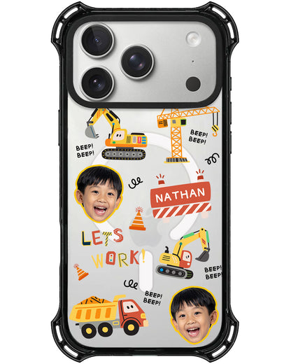iPhone Rearguard UltimateX - Face Grid Construction