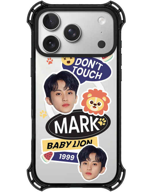 iPhone Rearguard UltimateX - Face Grid Baby Lion