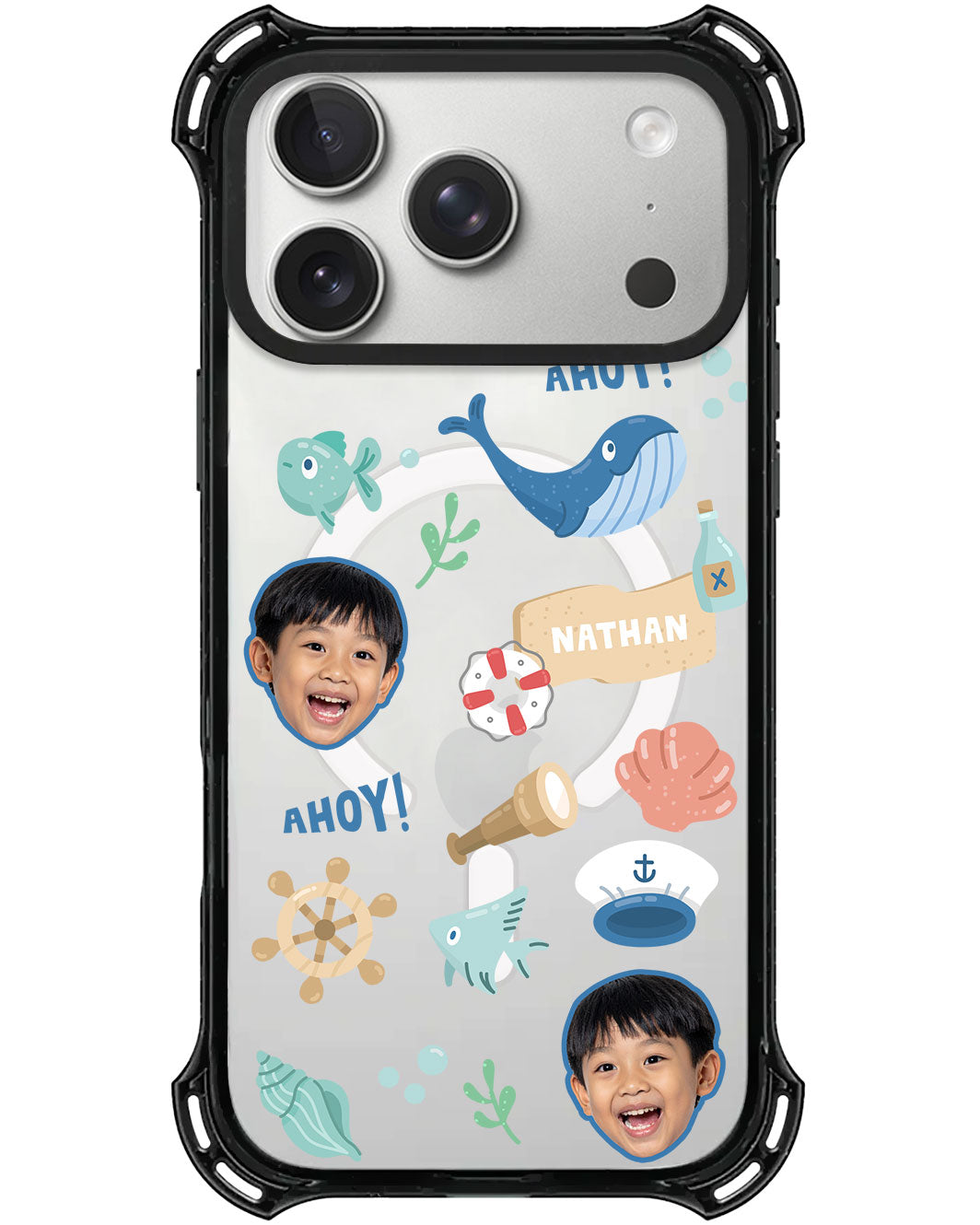 iPhone Rearguard UltimateX - Face Grid Sailor