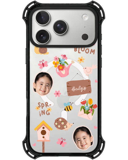 iPhone Rearguard UltimateX - Face Grid Spring bloom