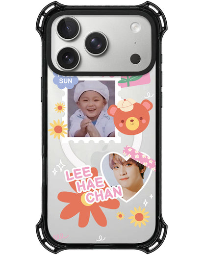 iPhone Rearguard UltimateX - Face Grid Sunflower