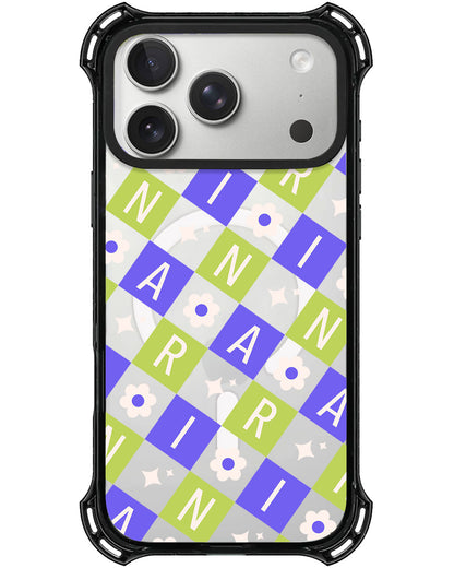 iPhone Rearguard UltimateX - CUSTOM MONOGRAM 3.0 Flower Grid 5.0