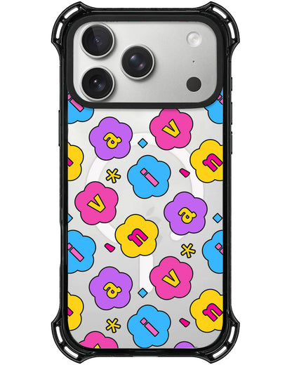 iPhone Rearguard UltimateX - CUSTOM MONOGRAM 3.0 Flower Petals 4.0