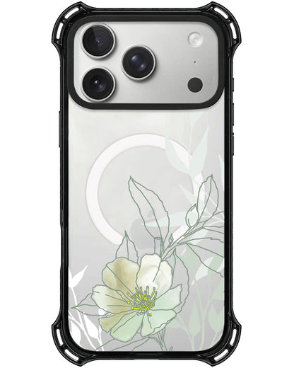 iPhone Rearguard UltimateX - Greenmint Lily