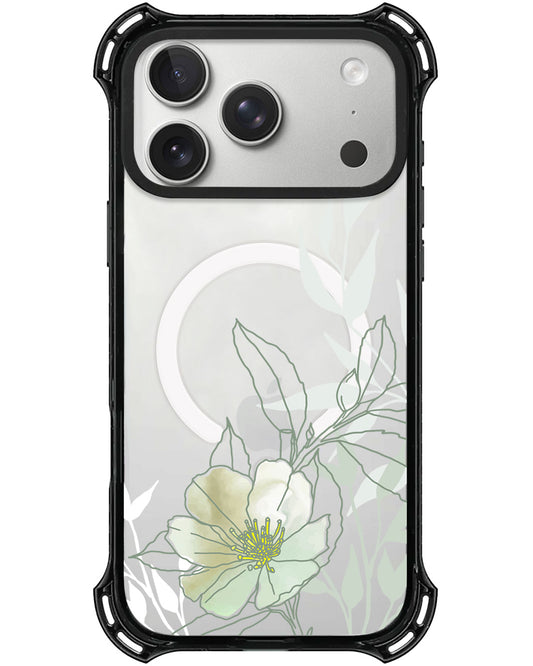 iPhone Rearguard UltimateX - Greenmint Lily