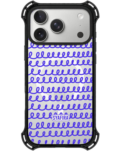 iPhone Rearguard UltimateX - Blue Wires