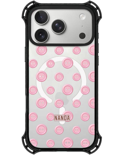iPhone Rearguard UltimateX - Pink Buttons