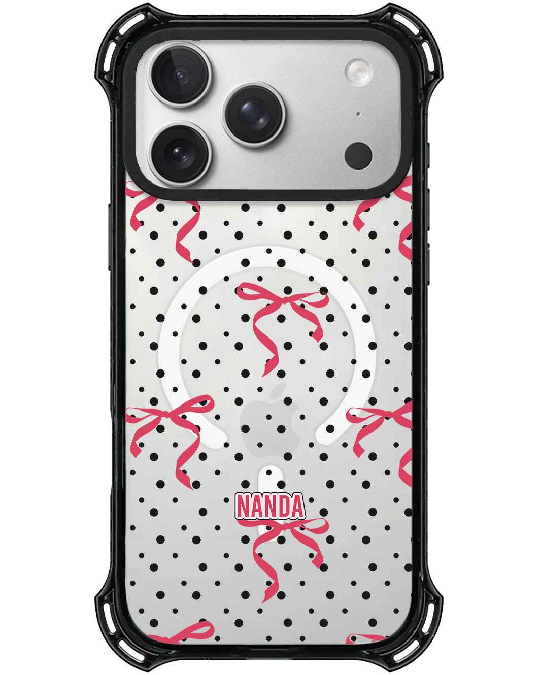 iPhone Rearguard UltimateX - Red Bows