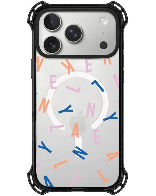 iPhone Rearguard UltimateX - CUSTOM MONOGRAM 1.0 Rainbow