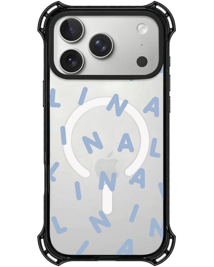 iPhone Rearguard UltimateX - CUSTOM MONOGRAM 2.0 Blue