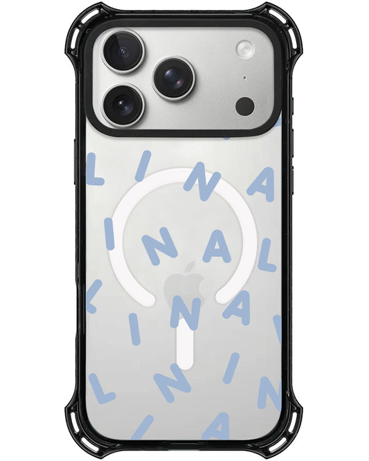 iPhone Rearguard UltimateX - CUSTOM MONOGRAM 2.0 Blue