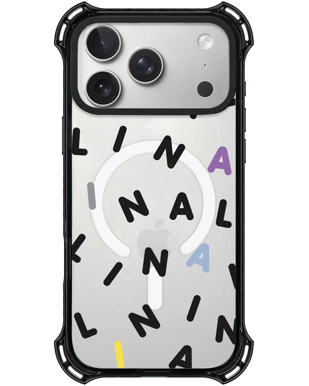 iPhone Rearguard UltimateX - CUSTOM MONOGRAM 2.0 Black
