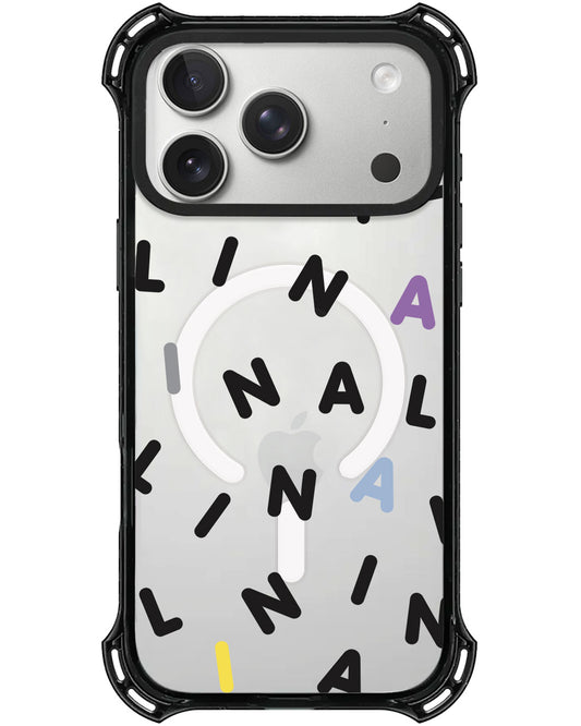 iPhone Rearguard UltimateX - CUSTOM MONOGRAM 2.0 Black