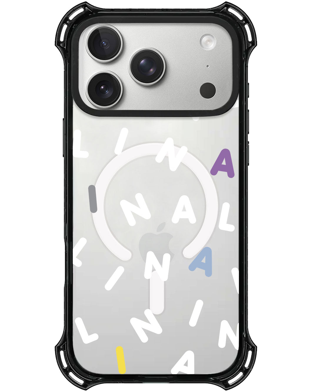 iPhone Rearguard UltimateX - CUSTOM MONOGRAM 2.0 White