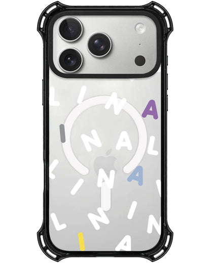 iPhone Rearguard UltimateX - CUSTOM MONOGRAM 2.0 White