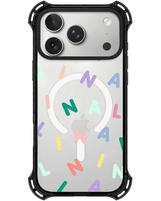 iPhone Rearguard UltimateX - CUSTOM MONOGRAM 2.0 Rainbow