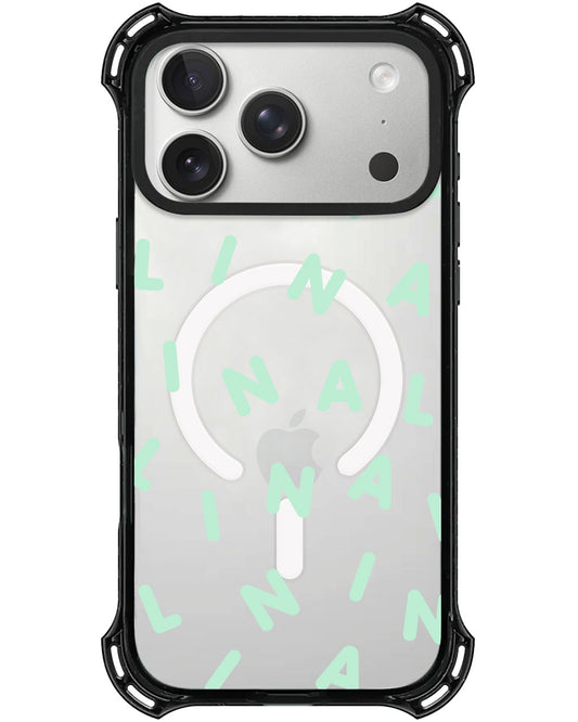 iPhone Rearguard UltimateX - CUSTOM MONOGRAM 2.0 Tosca