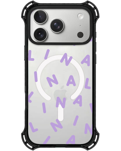 iPhone Rearguard UltimateX - CUSTOM MONOGRAM 2.0 Lilac