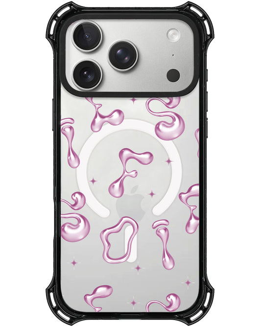 iPhone Rearguard UltimateX - CUSTOM MONOGRAM 3.0 Pink Chrome
