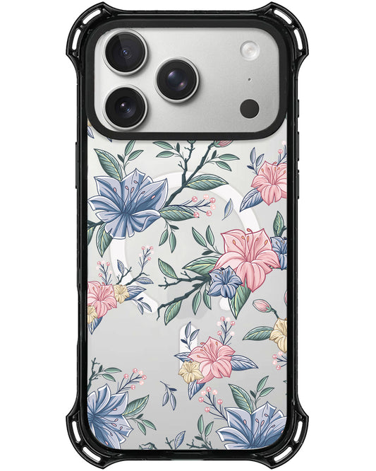 iPhone Rearguard UltimateX - Pink & Blue Florals