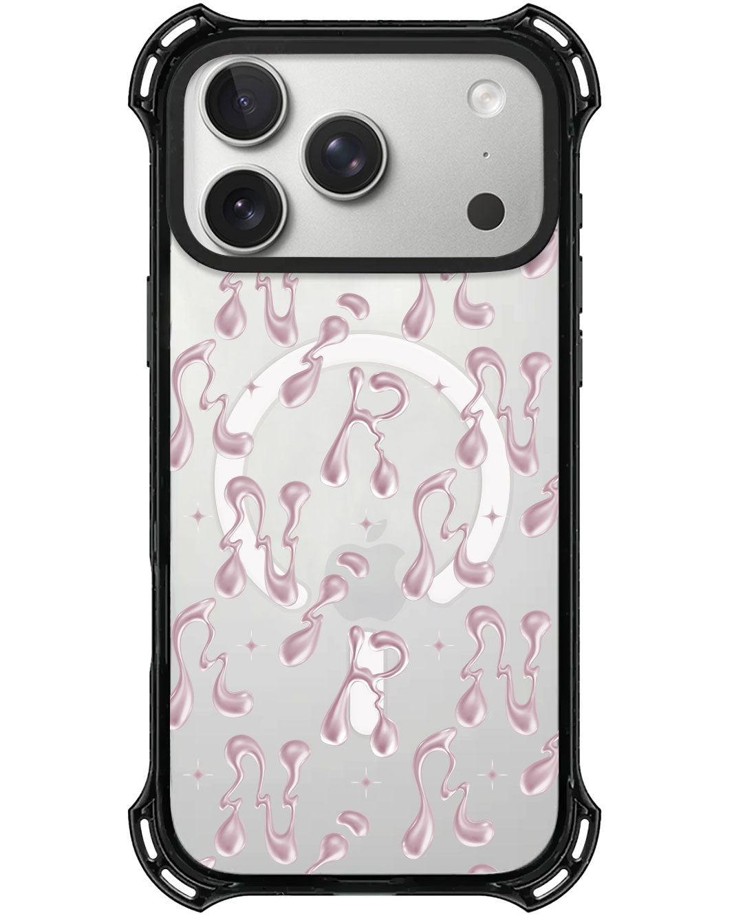 iPhone Rearguard UltimateX - Pink Chrome Monogram 2.0