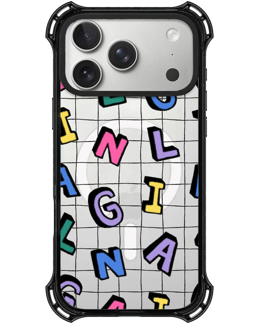 iPhone Rearguard UltimateX - CUSTOM MONOGRAM 3.0 Playful 2.0