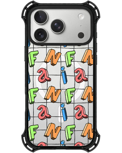 iPhone Rearguard UltimateX - CUSTOM MONOGRAM 3.0 Playful