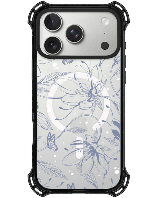 iPhone Rearguard UltimateX - Sketchy Flower & Butterfly 2.0