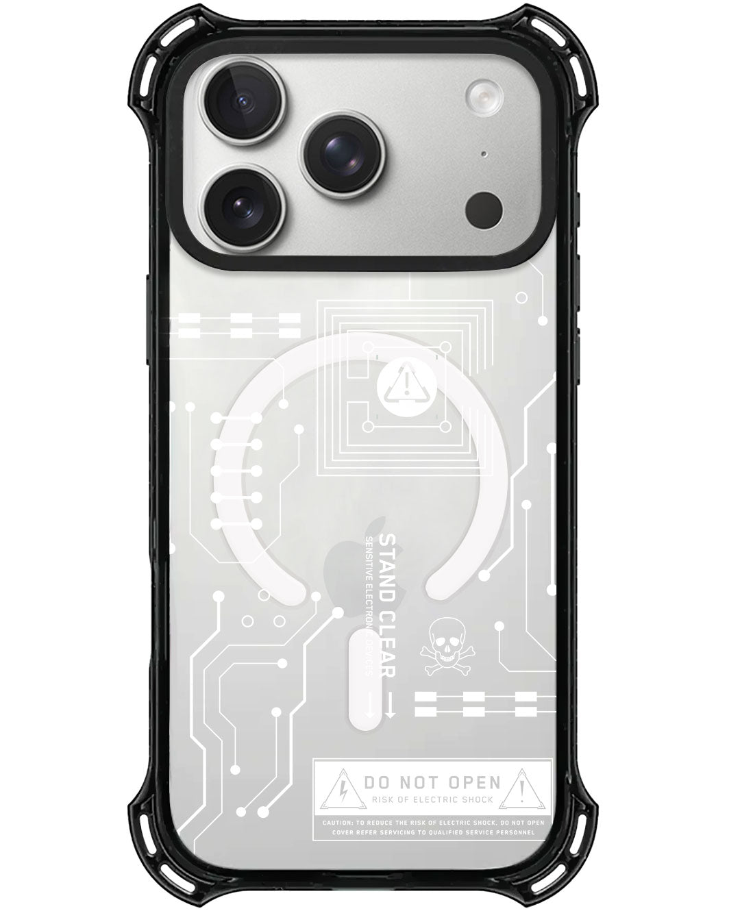 iPhone Rearguard UltimateX - Circuit White