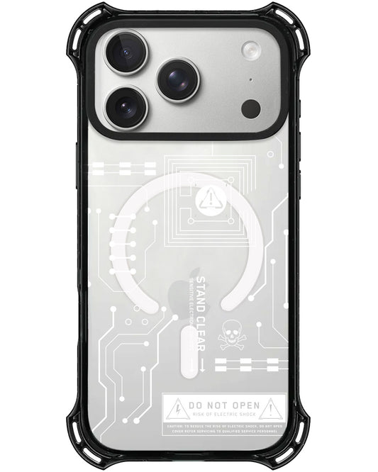 iPhone Rearguard UltimateX - Circuit White