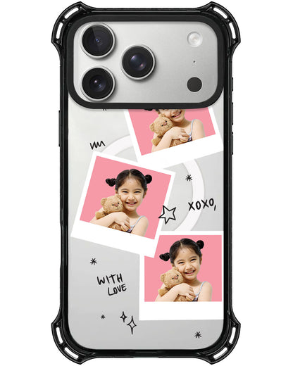 iPhone Rearguard UltimateX - Face Grid White Polaroid