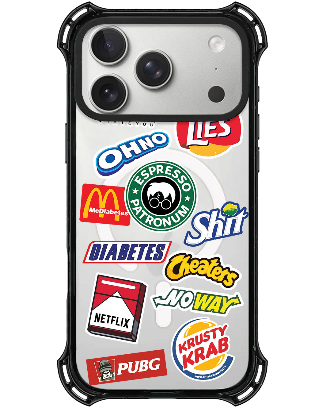 iPhone Rearguard UltimateX - Food Parody