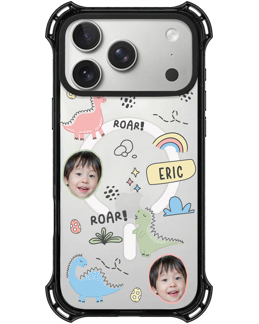 iPhone Ultimate Model-X - Face Grid Dino