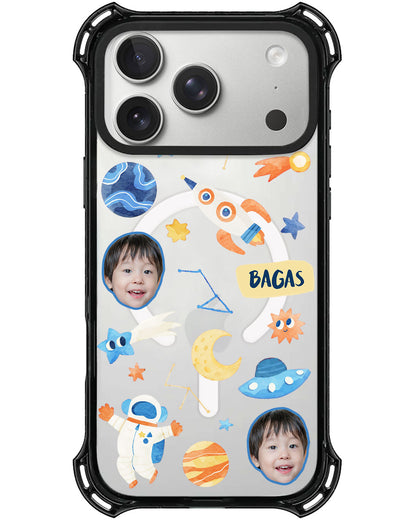 iPhone Ultimate Model-X - Face Grid Astronaut