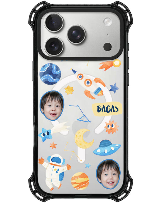 iPhone Ultimate Model-X - Face Grid Astronaut
