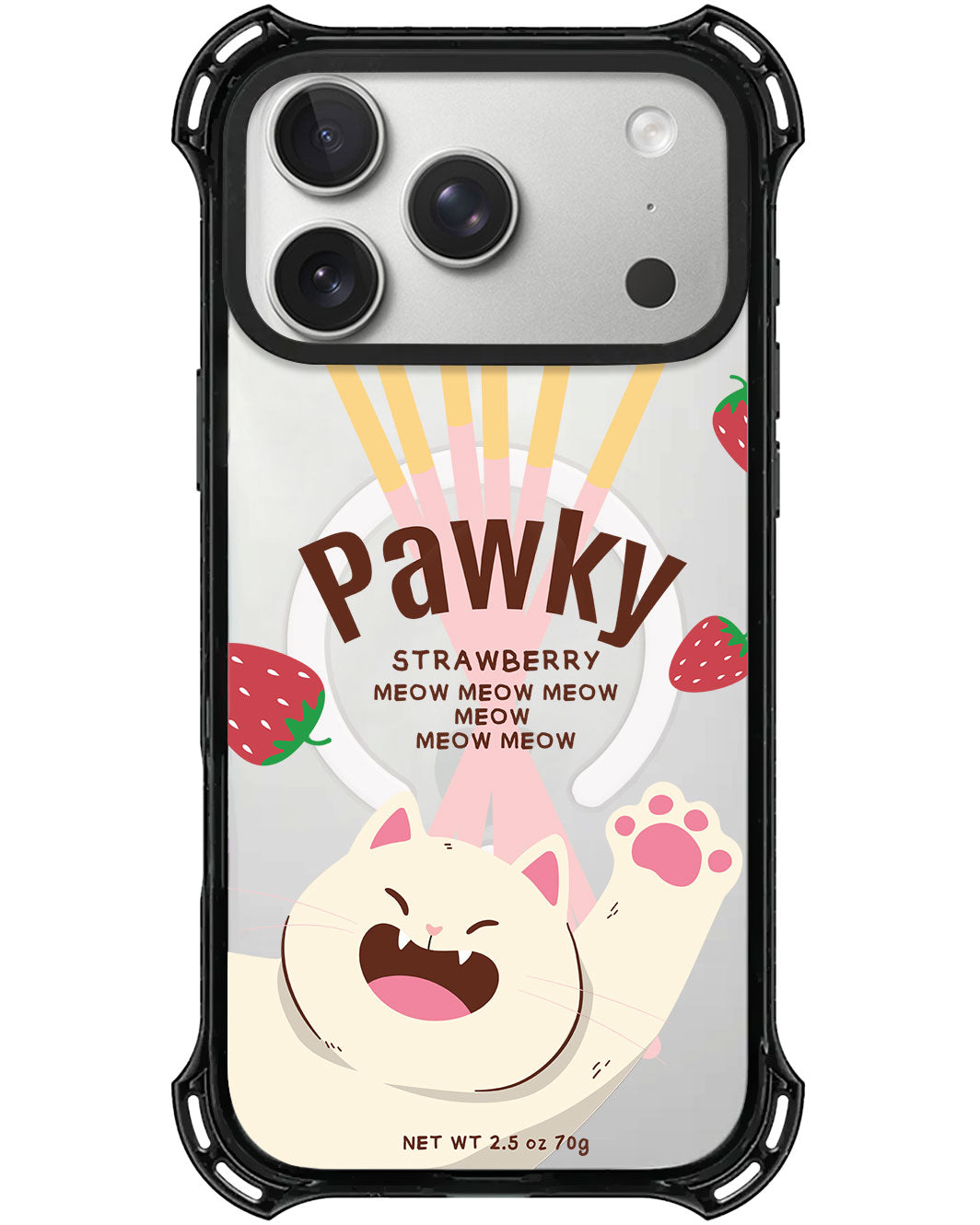 iPhone Rearguard UltimateX - Pawky Cat