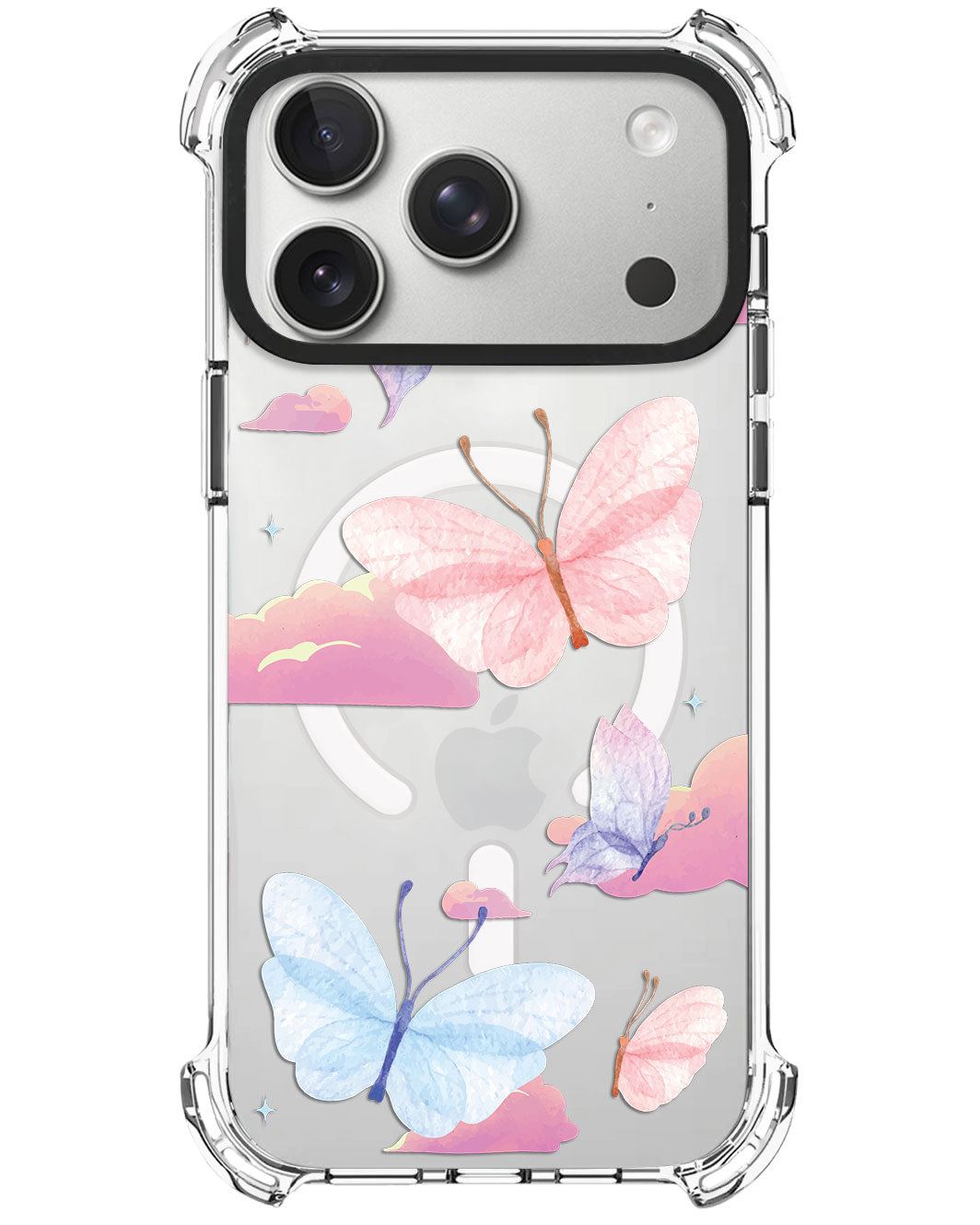 iPhone Rearguard UltimateX - Butterfly & Clouds