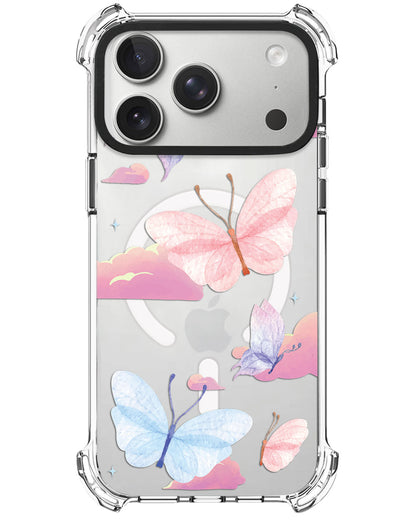 iPhone Rearguard UltimateX - Butterfly & Clouds