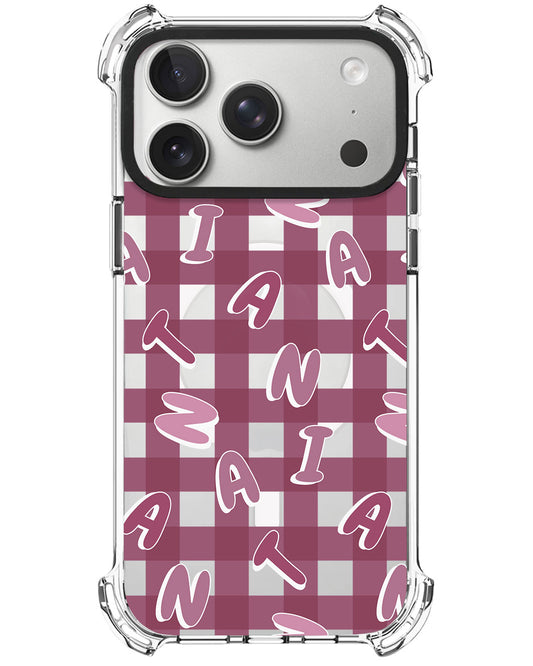 iPhone Ultimate Model-X - CUSTOM MONOGRAM 3.0 Checkered 2.0
