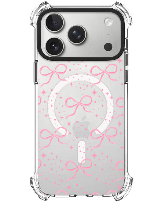 iPhone Ultimate Model-X - Coquette Glittery Bow