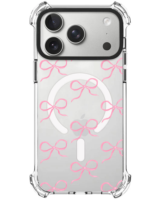 iPhone Ultimate Model-X - Coquette Pink Bow