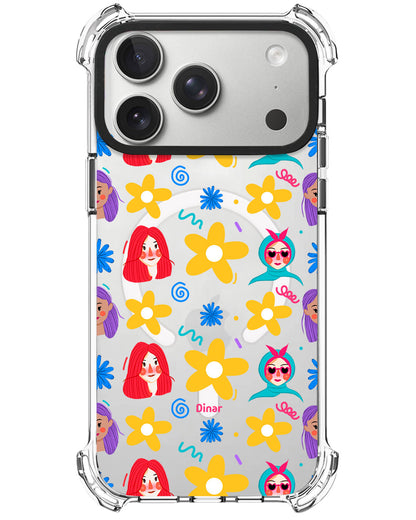 iPhone Rearguard UltimateX - Daisy Faces