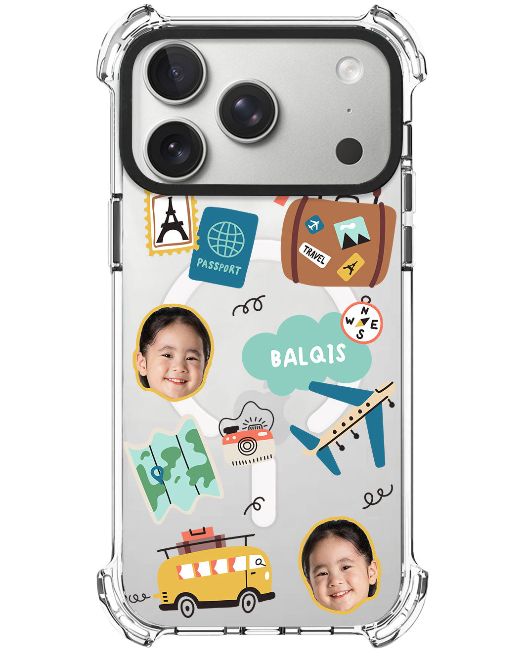 iPhone Rearguard UltimateX - Face Grid Travel