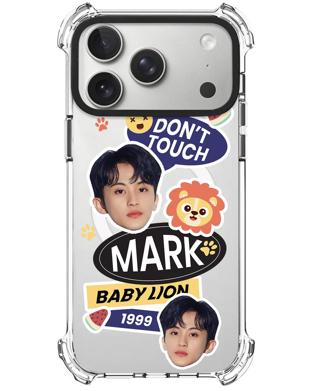 iPhone Rearguard UltimateX - Face Grid Baby Lion